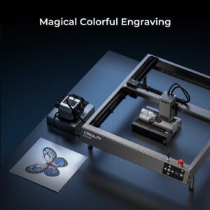 Creality Falcon2 22W and Rotary Kit Pro Upgrade Package - Colorful Engraving Sample