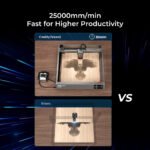 Creality Falcon2 22W and Rotary Kit Pro Upgrade Package - High Productivity Feature