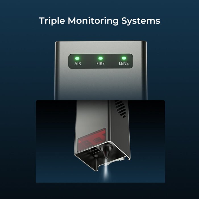 Creality Falcon2 22W and Rotary Kit Pro Upgrade Package - Monitoring System