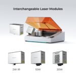 Toocaa NOVA Advanced-20W Laser Engraver - 20W Laser Module Detail