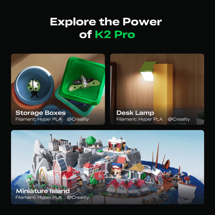 K2 Pro Combo 3D Printer - Image 2