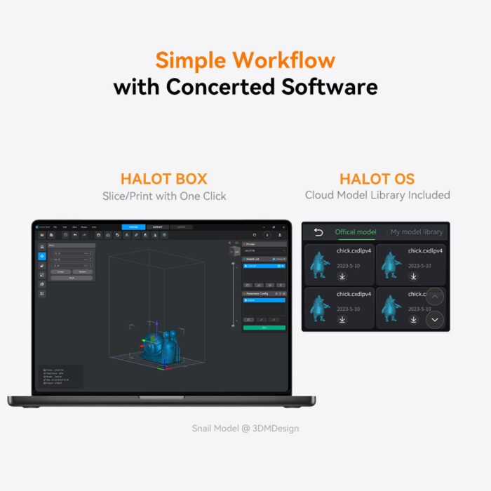 HALOT R6 2K Resin 3D Printer - Image 4