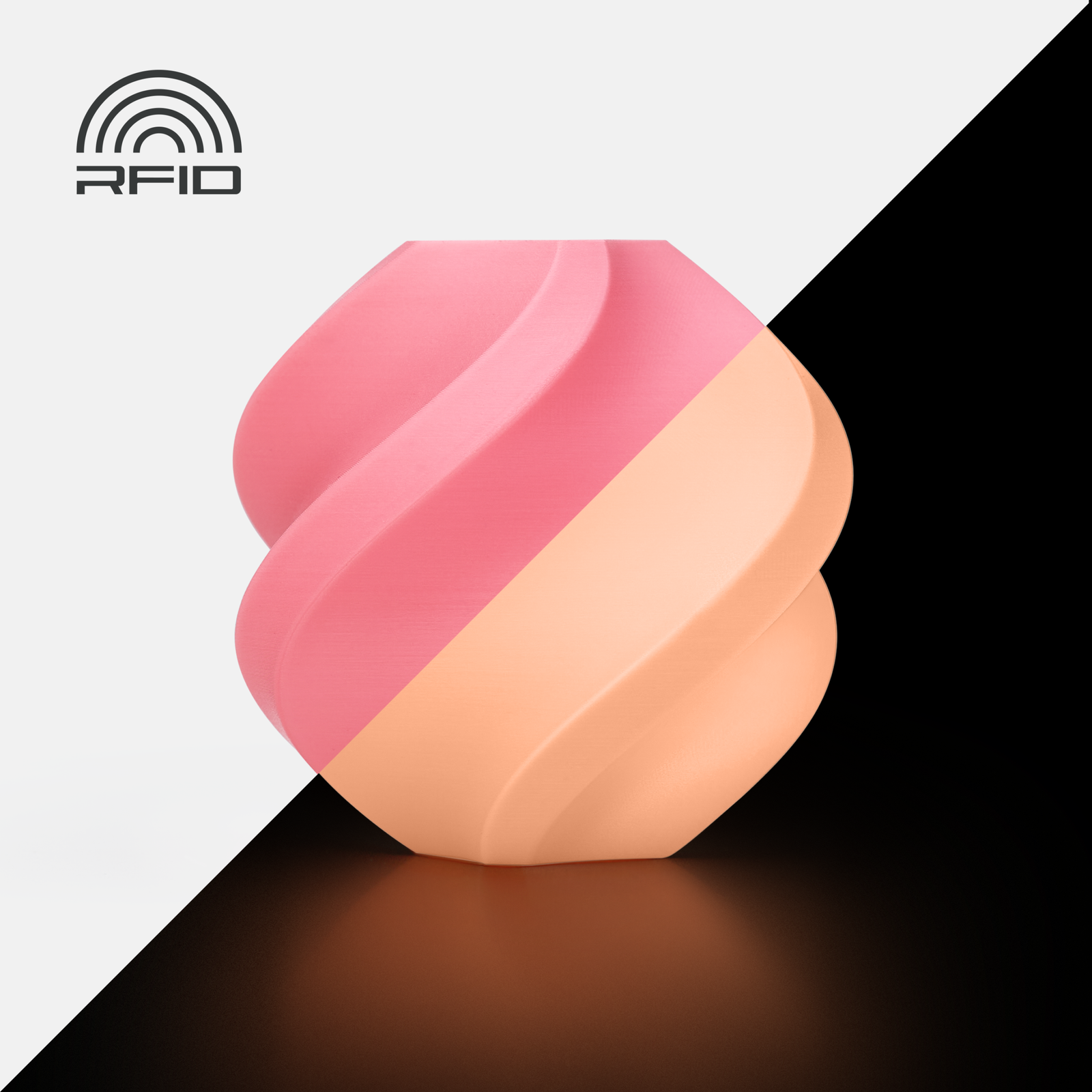 Bambu Lab PLA Glow Glow Pink 1.75mm Bambu Lab PLA Glow Glow Pink 1.75mm - Image 1