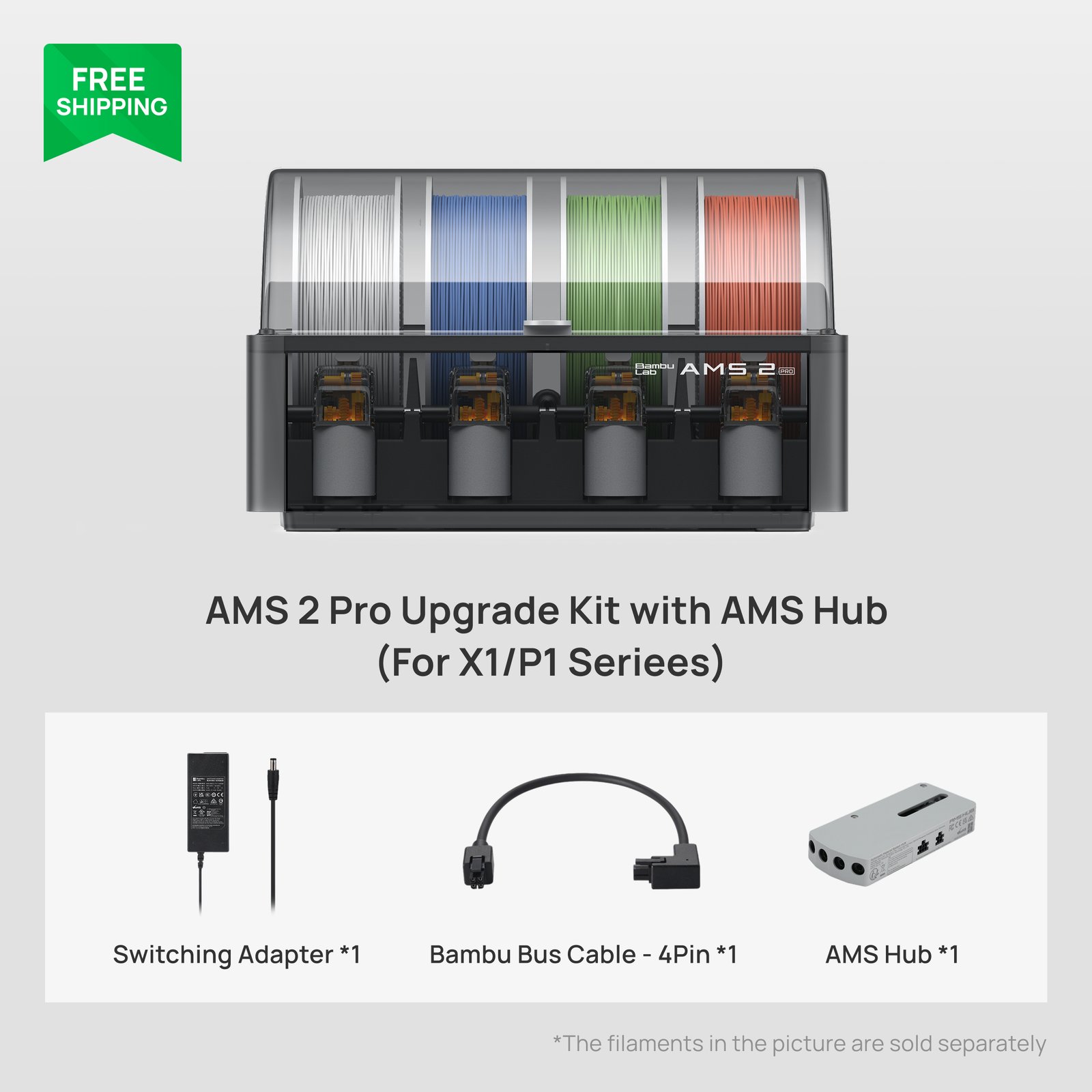 Bambu Lab AMS 2 Pro Bambu Lab AMS 2 Pro - Image 1
