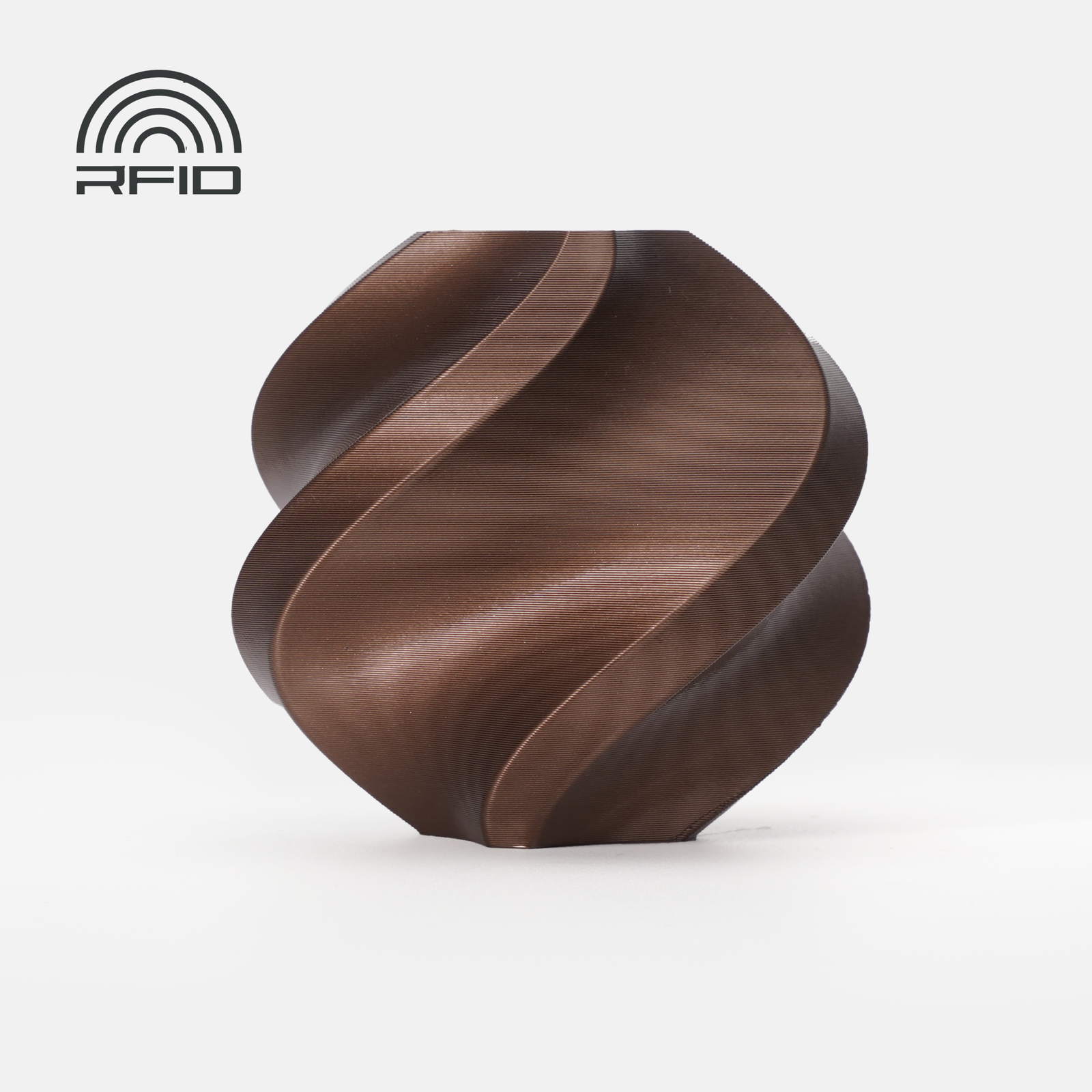 Bambu Lab PLA Metal Copper Brown Metallic 1.75mm Bambu Lab PLA Metal Copper Brown Metallic 1.75mm - Image 1