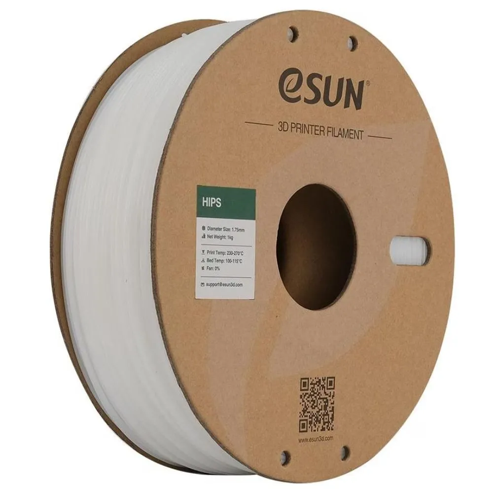 Product-Image-5663 eSUN HIPS White 1.75mm - Image 1