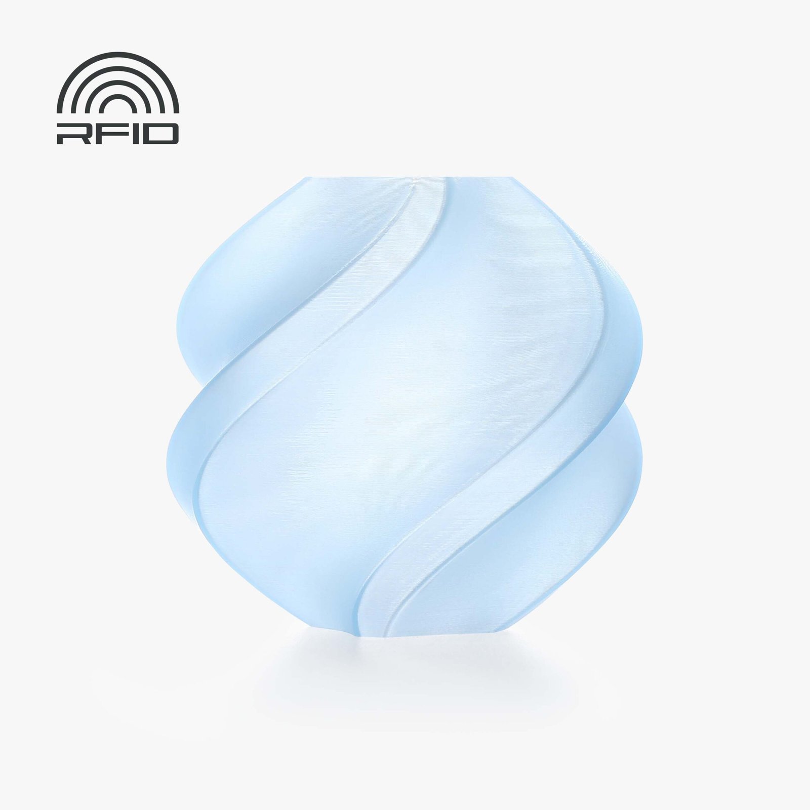 Bambu Lab PLA Translucent Ice Blue 1.75mm Bambu Lab PLA Translucent Ice Blue 1.75mm - Image 1