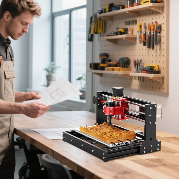 Twotrees TTC3018 Pro CNC Router Machine (Metal Version) - Image 6