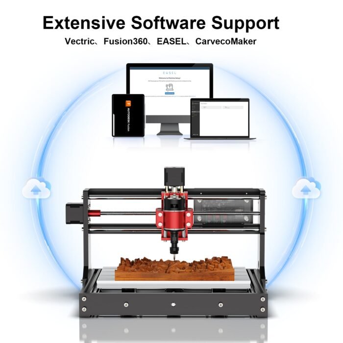 Twotrees TTC3018 Pro CNC Router Machine (Metal Version) - Image 7