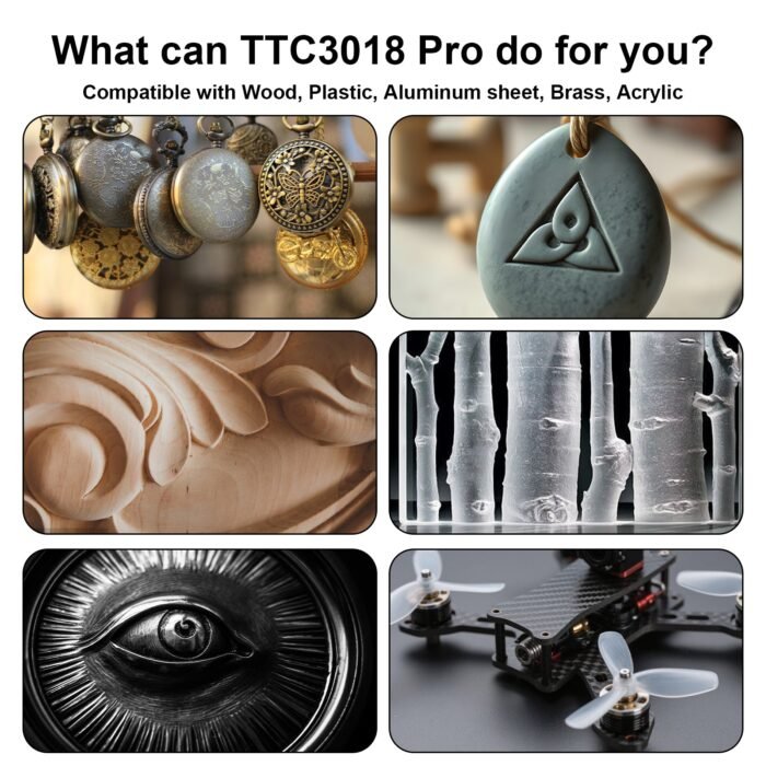 Twotrees TTC3018 Pro CNC Router Machine (Metal Version) - Image 8