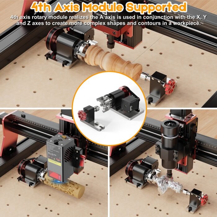 Twotrees TTC450 PRO CNC Router Machine - Image 4