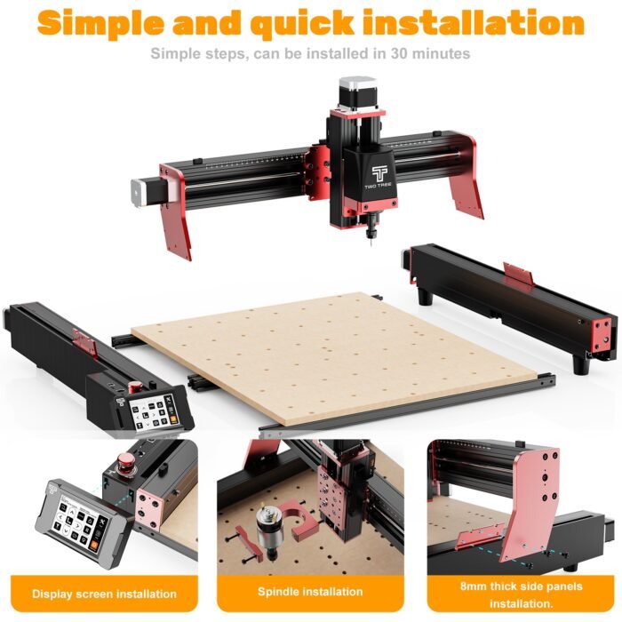 Twotrees TTC450 PRO CNC Router Machine - Image 5