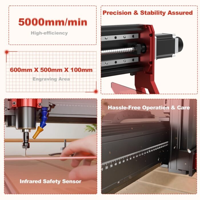 Twotrees TTC6050 CNC Router Machine - Image 2