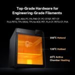 Anycubic Kobra S1 Max FDM 3D Printer with 350C hotend, 120C heated bed and 65C chamber for engineering filaments like ABS, ASA, PC and nylon