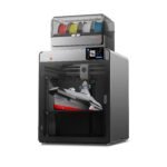 Anycubic Kobra S1 Max Combo FDM 3D Printer with ACE 2 Pro multicolor filament system on top, shown on white background