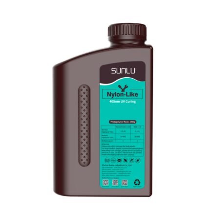 Sunlu Nylon-Like Resin - White 1KG - bottle front view